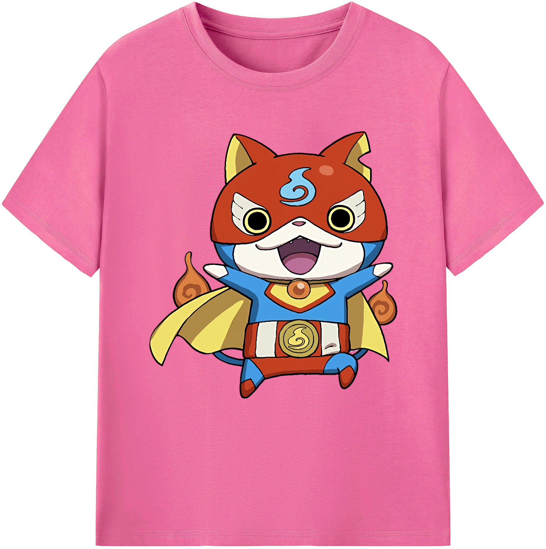 （画像用） 妖怪ウォッチ Yo-kai Watch レディースカジュアルプリントTシャツ（綿100％）
